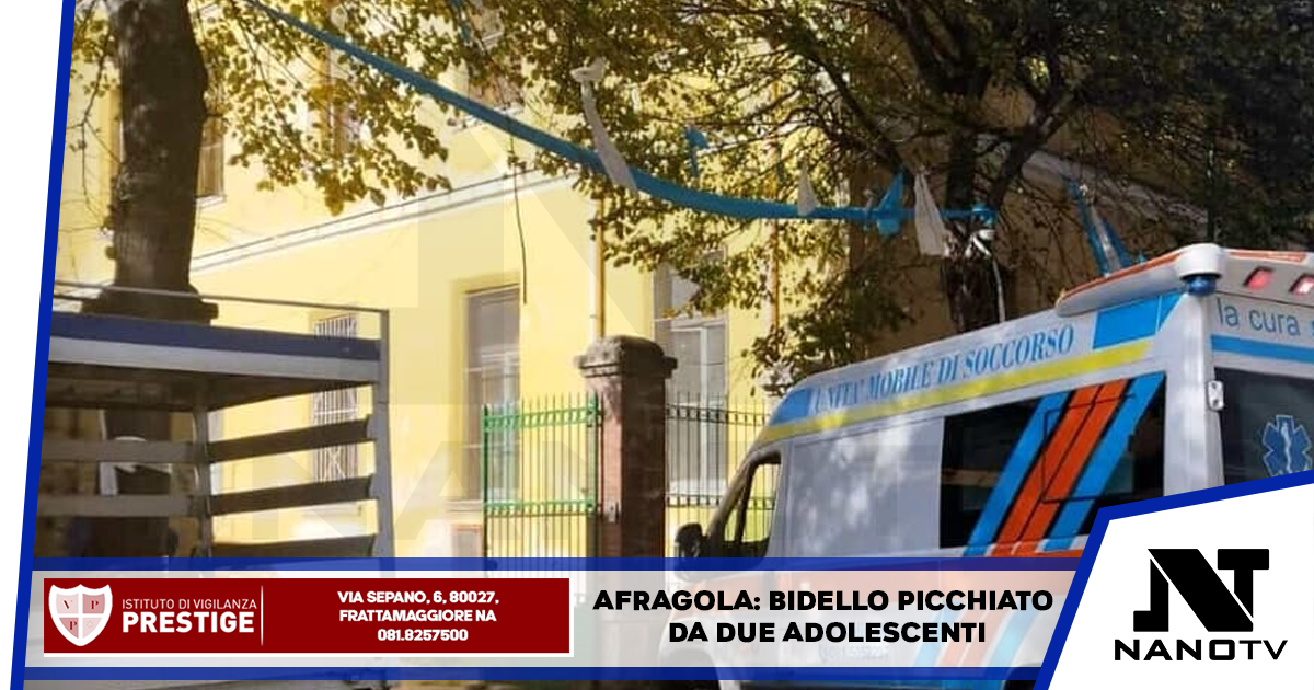 Afragola: bidello picchiato da due adolescenti