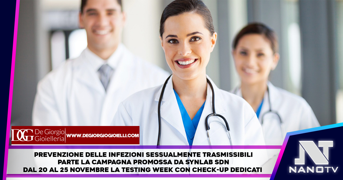 Napoli: Prevenzione delle infezioni sessualmente trasmissibili, parte la campagna promossa da SYNLAB SDN