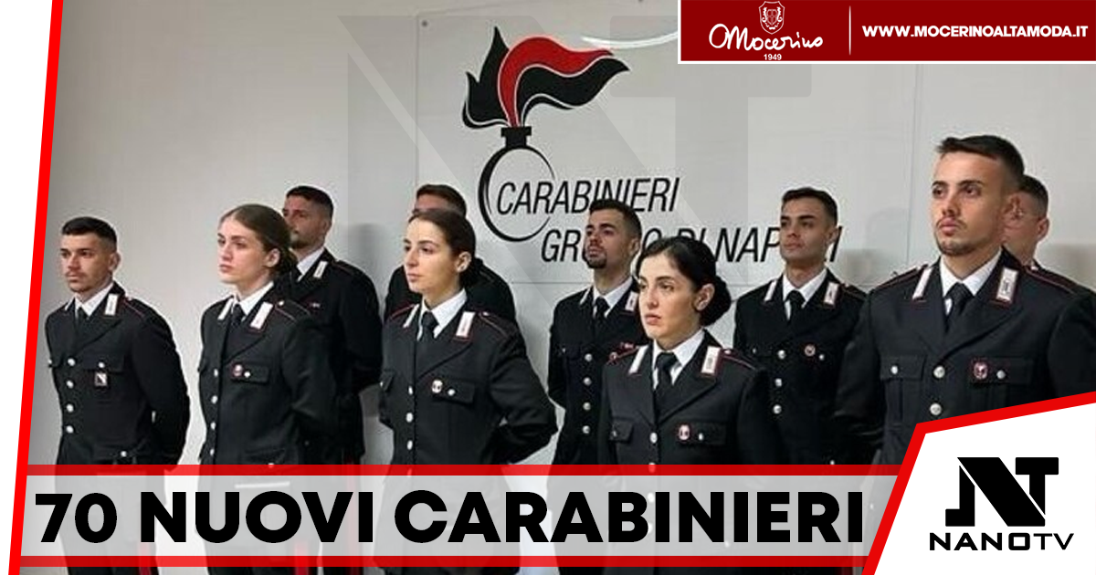 Sicurezza a Napoli e provincia, arrivano 70 carabinieri