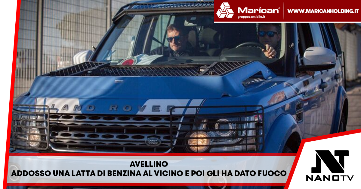 Versa addosso una latta di benzina al vicino e poi gli ha dato fuoco