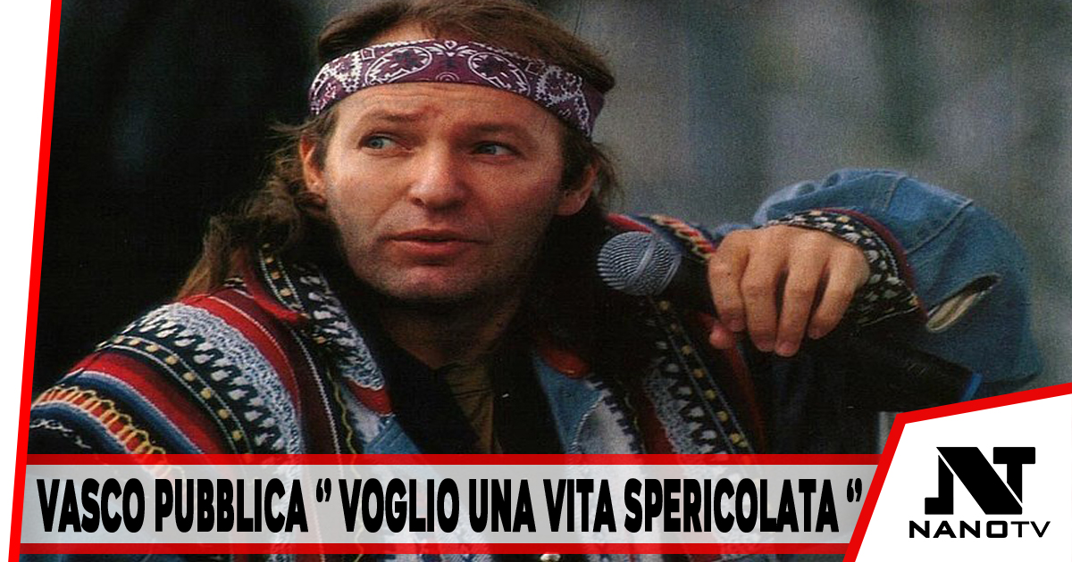 Vasco Rossi pubblica il video di “Vita spericolata”