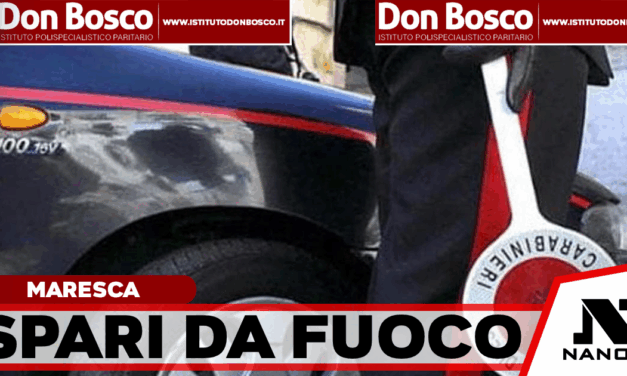 Maresca, spari di arma da fuoco