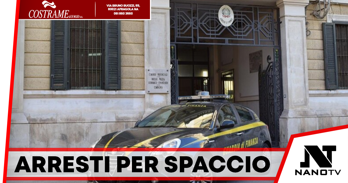 Spaccio nel Cosentino, 4 arresti della GdF di Napoli e Salerno