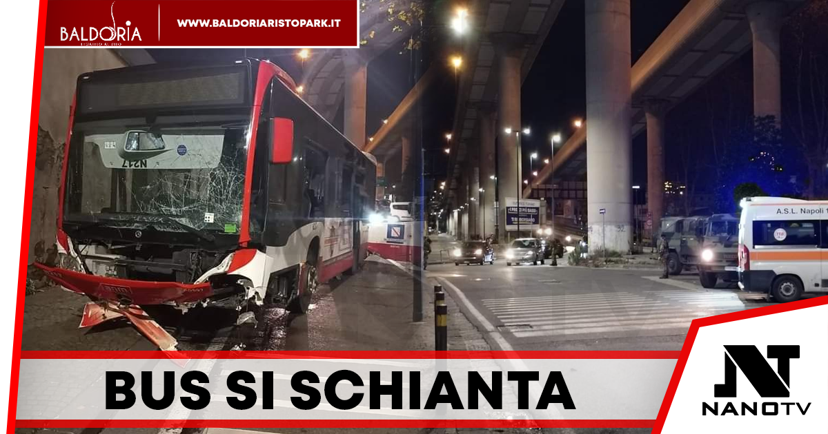 Tragedia sulla Tangenziale: Autista in Malore, Bus ANM si Schianta contro il Muro della Caserma dell’Esercito
