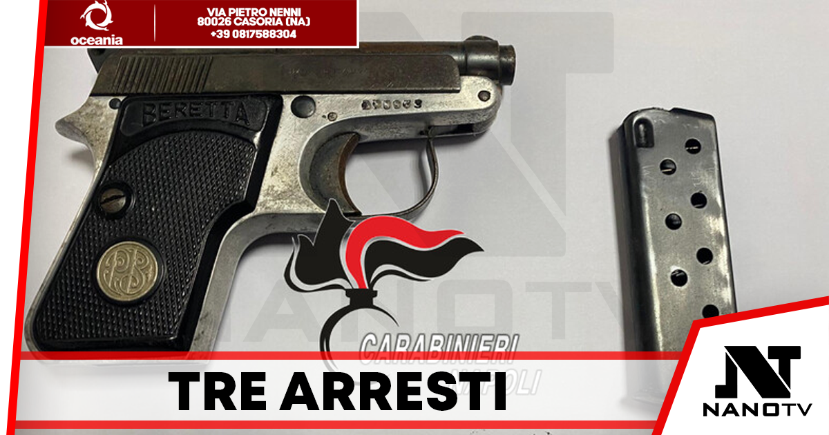 Tre arresti in una notte tra Acerra e Castello di Cisterna