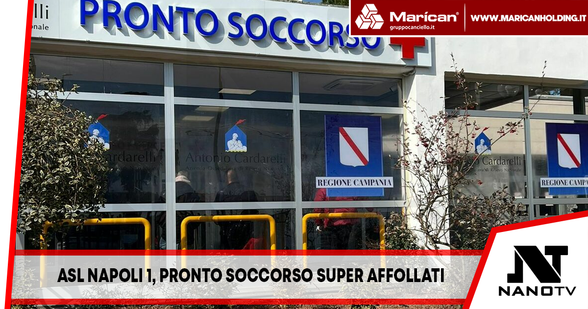Ospedali superaffollati, Asl Napoli 1 insedia l’ unità di crisi
