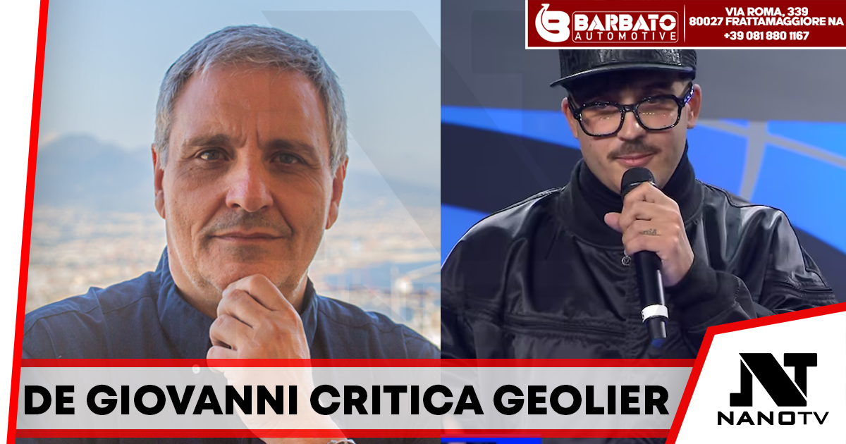 La critica di Maurizio De Giovanni sul testo della canzone di Geolier per Sanremo 2024