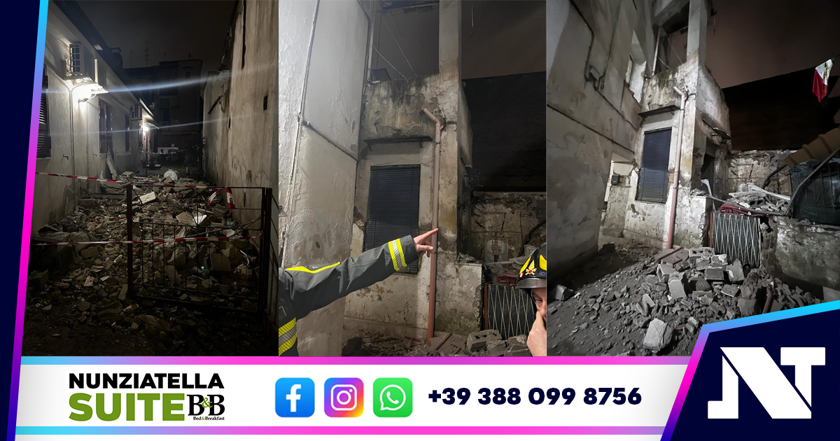 Crollo a Secondigliano: 11 appartamenti sgomberati