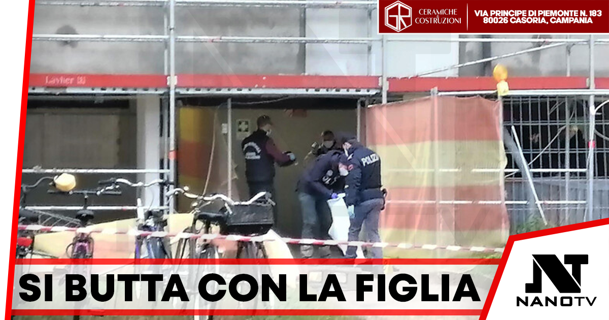 Si butta con la figlia di 6 anni, la bimba è morta