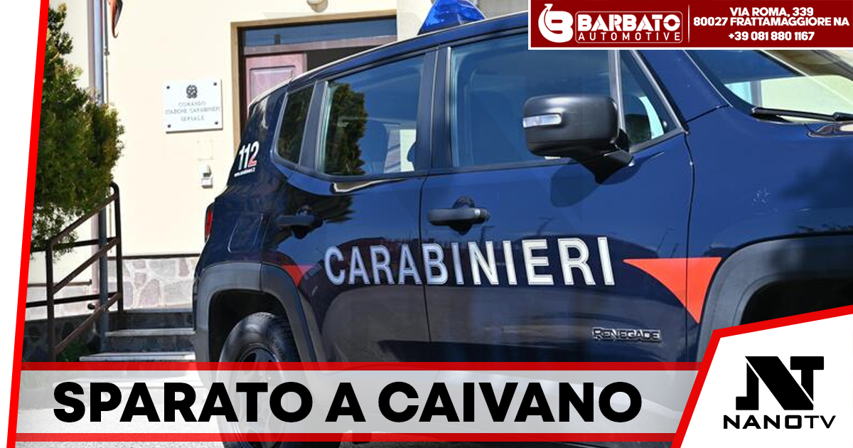 Ferito con un colpo d’arma da fuoco a Caivano