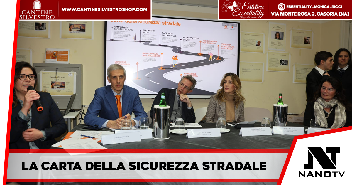Napoli – Evento svolto questa mattina per la Carta della Sicurezza Stradale