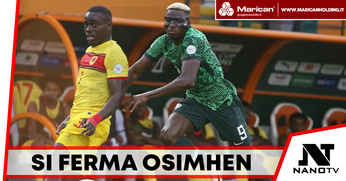 Coppa d’Africa: problemi addominali, Osimhen non parte con Nigeria