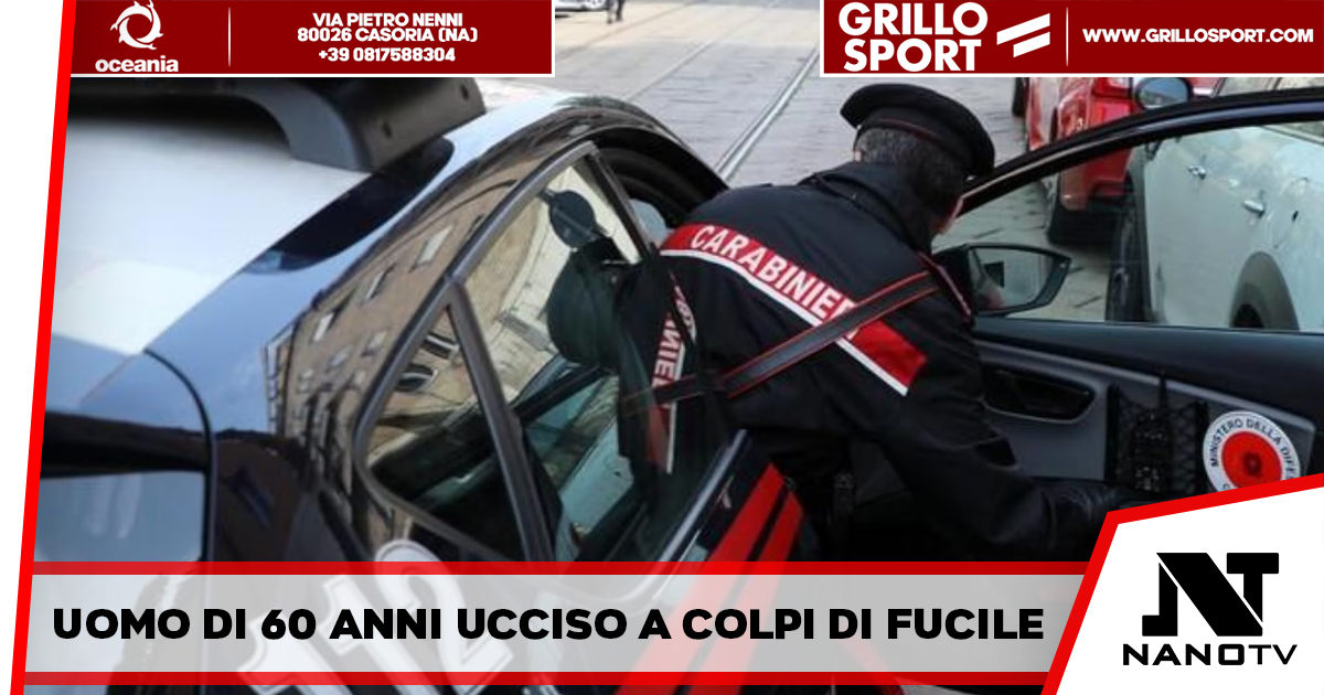 Uomo di 60 anni ucciso a colpi di fucile: coinvolgimento nel narcotraffico sulla Costiera Sorrentina