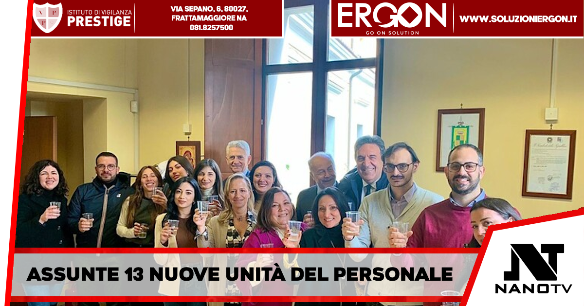 Comune di Caivano – Assunte 13 nuove unità dal comune