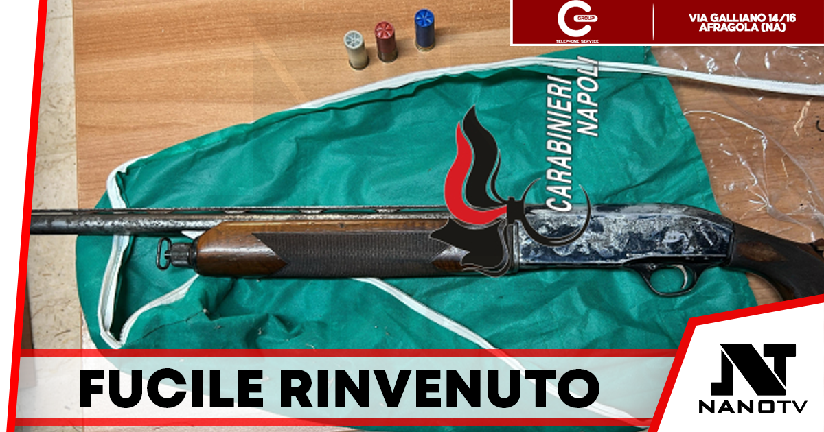 Rinvenuto Fucile a Canne Mozze a San Vitaliano durante i Controlli dei Carabinieri