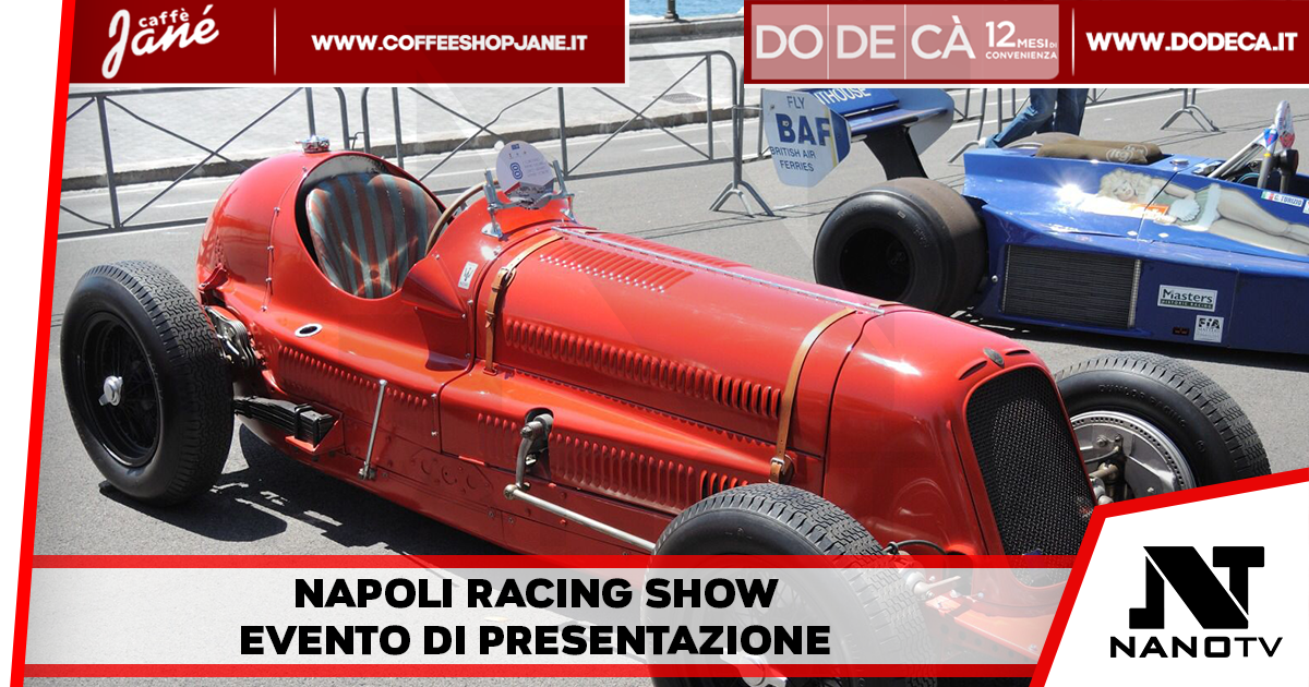Evento di presentazione della prima edizione del Napoli Racing Show