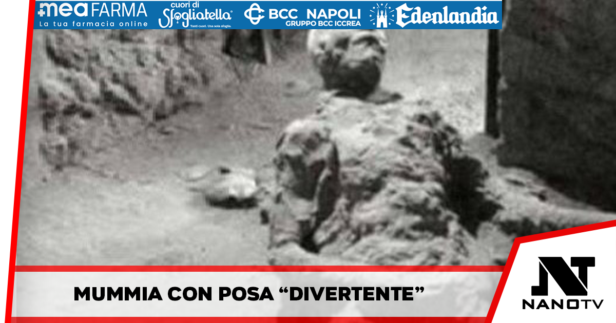 Pompei, la strana posa del corpo carbonizzato, ma gli esperti assicurano “E’ un caso”