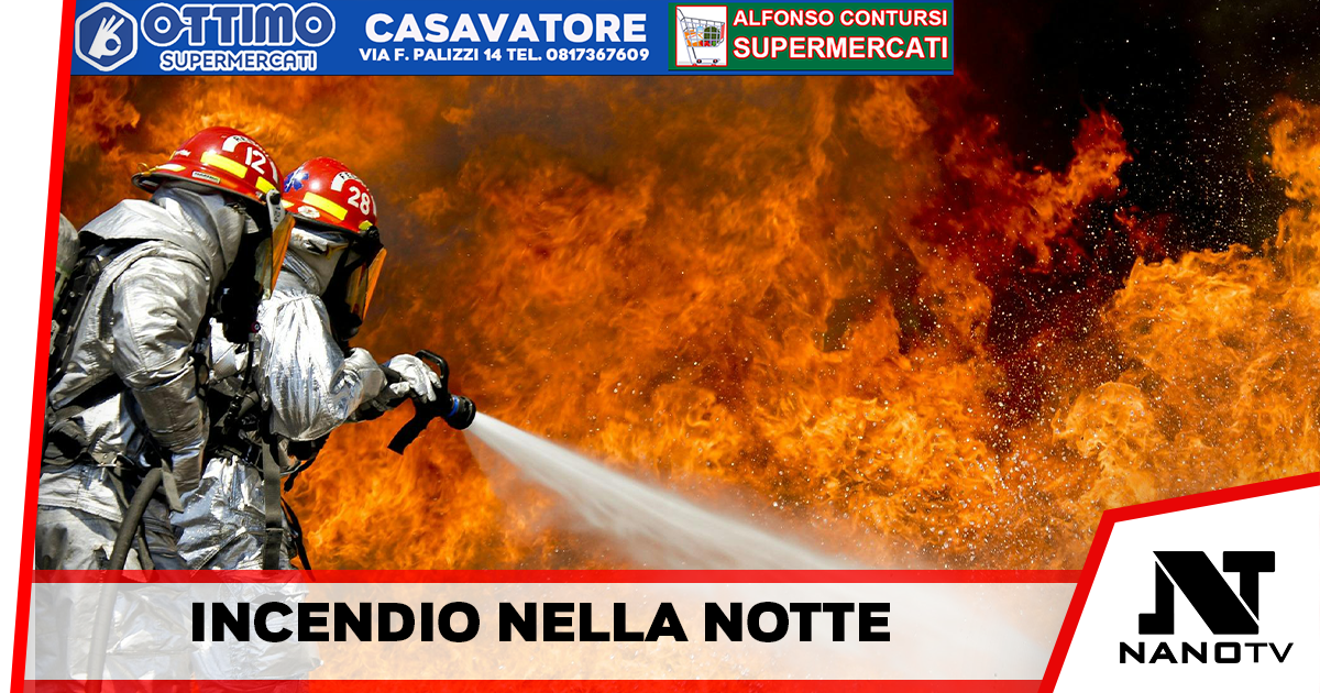Salerno: incendio nella notte, 4 veicoli coinvolti è panico