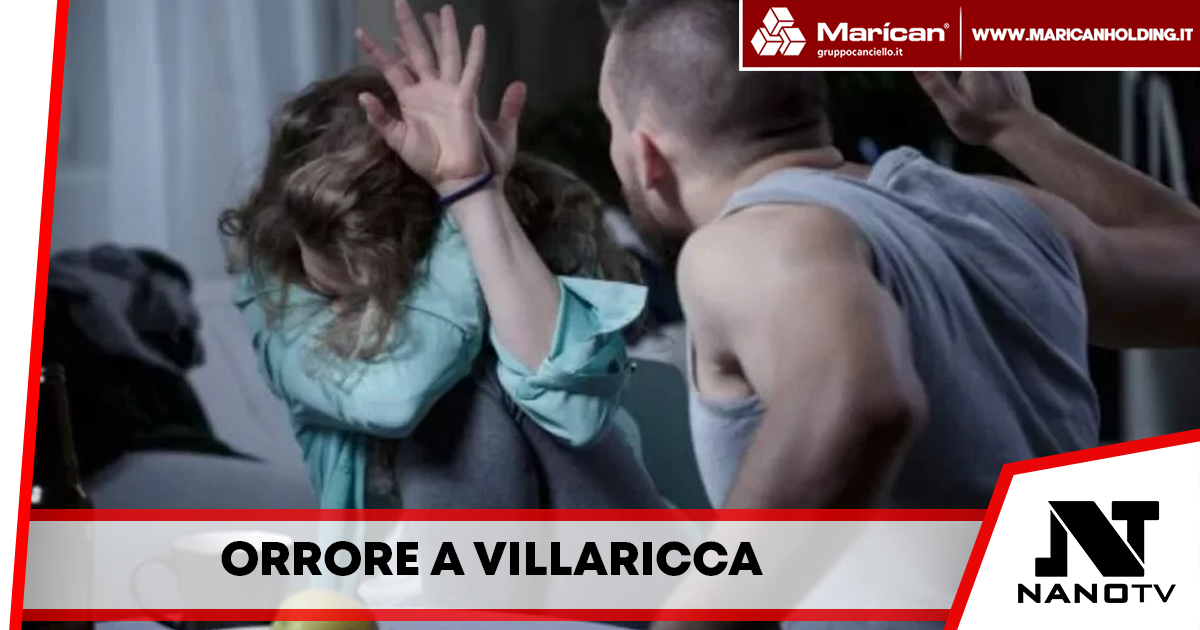 Villaricca: Calci e pugni alla moglie e alla figlia di 13 anni, arrestato uomo