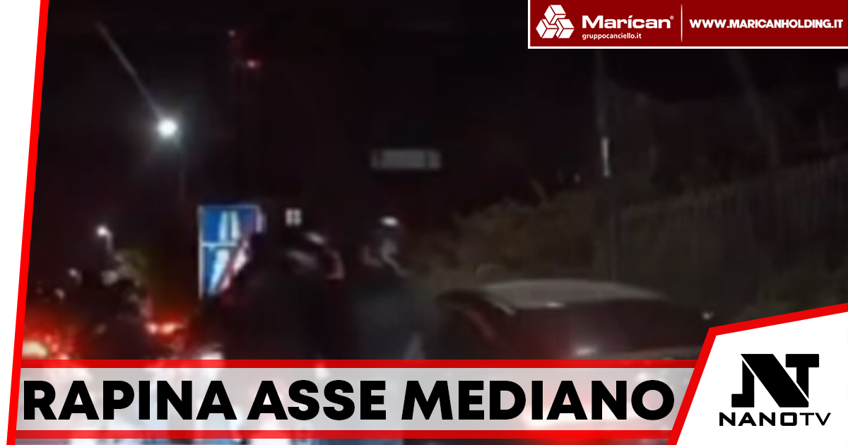 Incubo sull’Asse Mediano di Napoli: Rapina con pistola e furto d’orologio