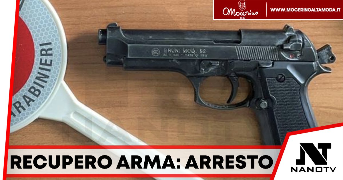 Tentativo di recupero di pistola da deposito giudiziario: donna arrestata per detenzione illegale