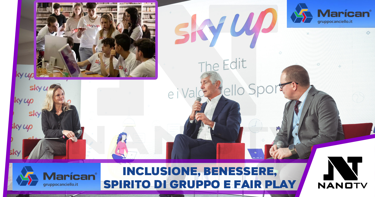 “Sky up the Edit e i valori dello sport”: evento al Liceo Elsa Morante di Napoli