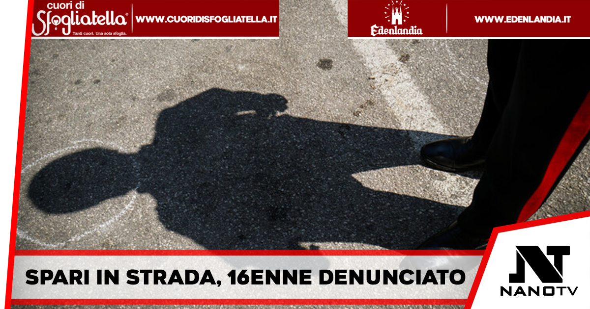 Casoria – Rissa tra giovani, 16enne esplode colpi a salve, denunciato