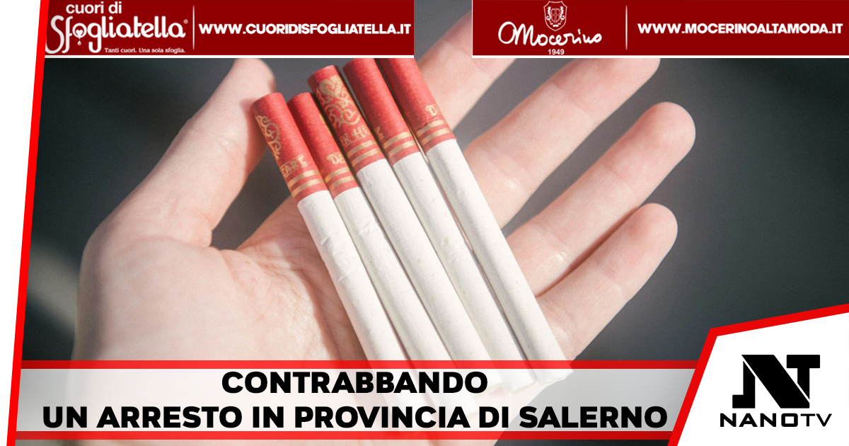 Contrabbando di “bionde”, un arresto in provincia di Salerno