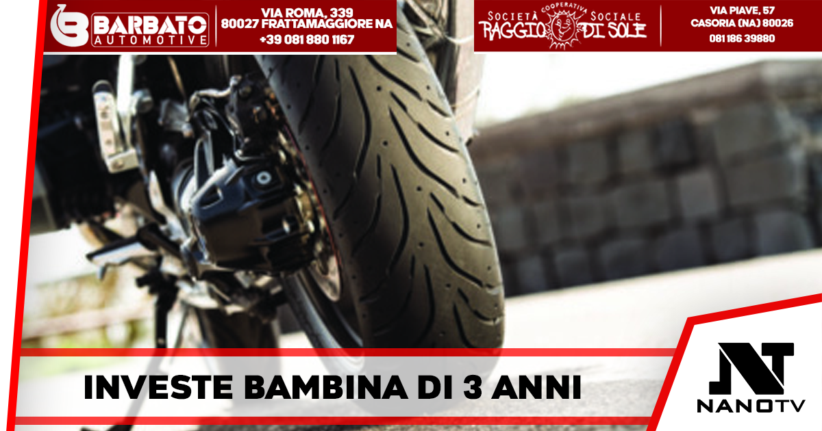 Avella – Investe una bambina di 3 anni, 40enne denunciato per omissione di soccorso, la piccola portata a nola succesivamente ricoverata al Santobono di Napoli