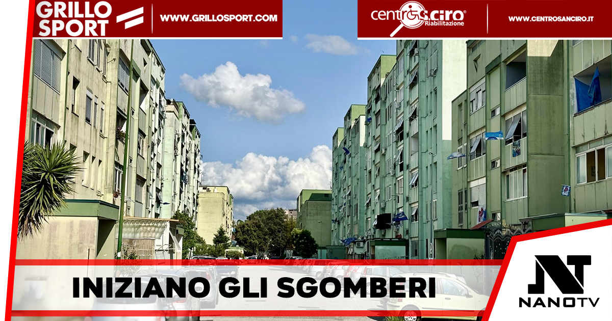 Caivano – Iniziano gli sgomberi nel Parco Verde di Caivano: Priorità alla legalità e alla tutela dei minori