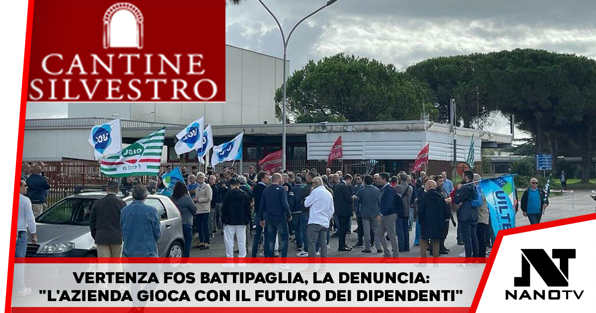 Vertenza Fos Battipaglia, la denuncia di Ceruso (Ugl Chimici Salerno): “L’azienda gioca con il futuro di oltre 300 dipendenti”