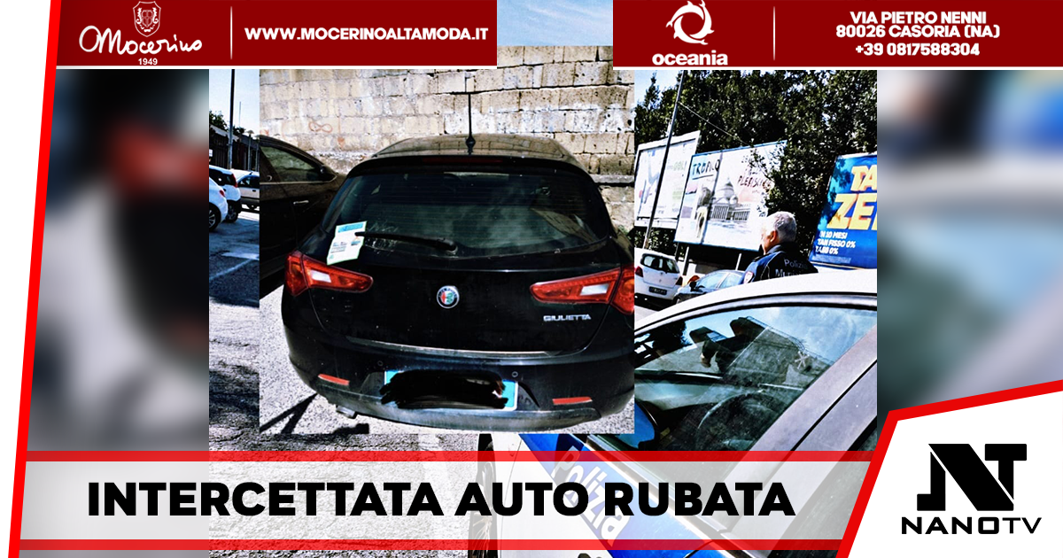 Arzano – Intercettata auto rubata: il proprietario non ne sa nulla, era clonata. Sequestro della polizia locale e restituzione veicolo