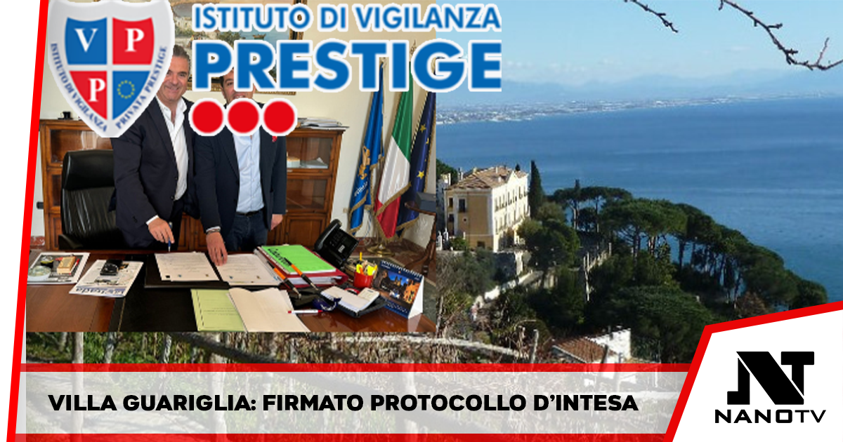 Villa Guariglia: firmato protocollo d’intesa tra Provincia di Salerno e Comune di Vietri sul Mare