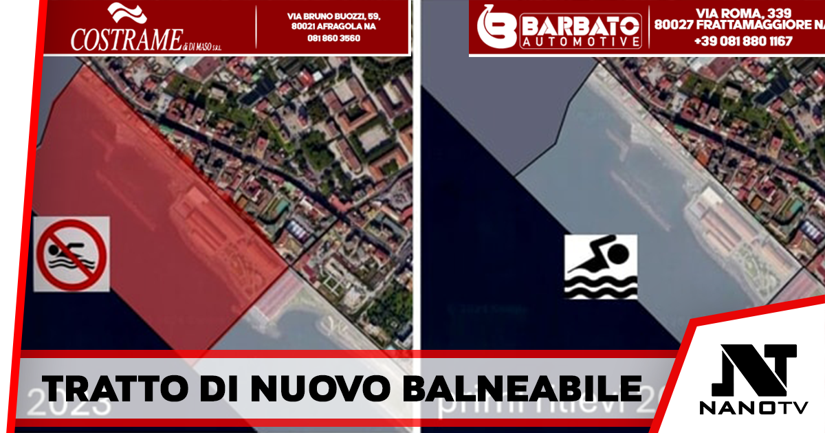Napoli – Il tratto di spiaggia di Pietrarsa è di nuovo balneabile “Questo importante risultato è stato conseguito grazie ad un lavoro intenso e sistematico”