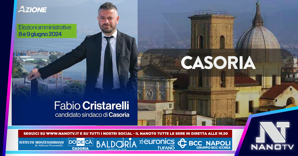 AMMINISTRATIVE CAMPANIA, A CASORIA AZIONE CORRERÀ DA SOLA. Pronti lista e candidato Sindaco: sarà l’avvocato Fabio Cristarelli.