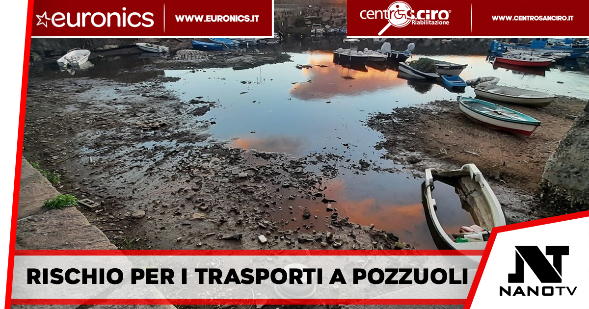 Pozzuoli – L’innalzamento del fondale marino minaccia i collegamenti marittimi tra Pozzuoli, Ischia e Procida