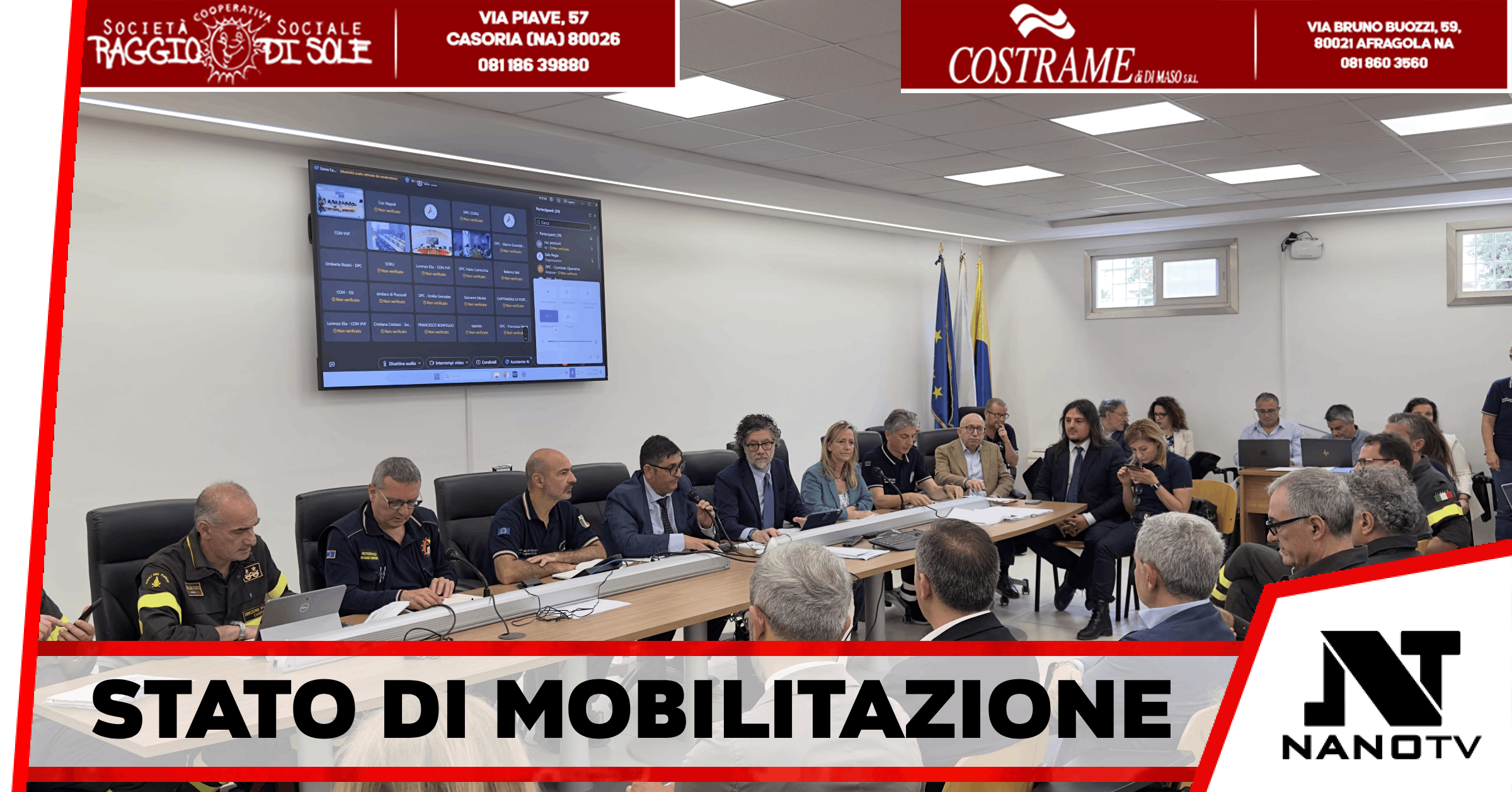 Pozzuoli – Ecco cosa accadrà con lo stato di mobilitazione