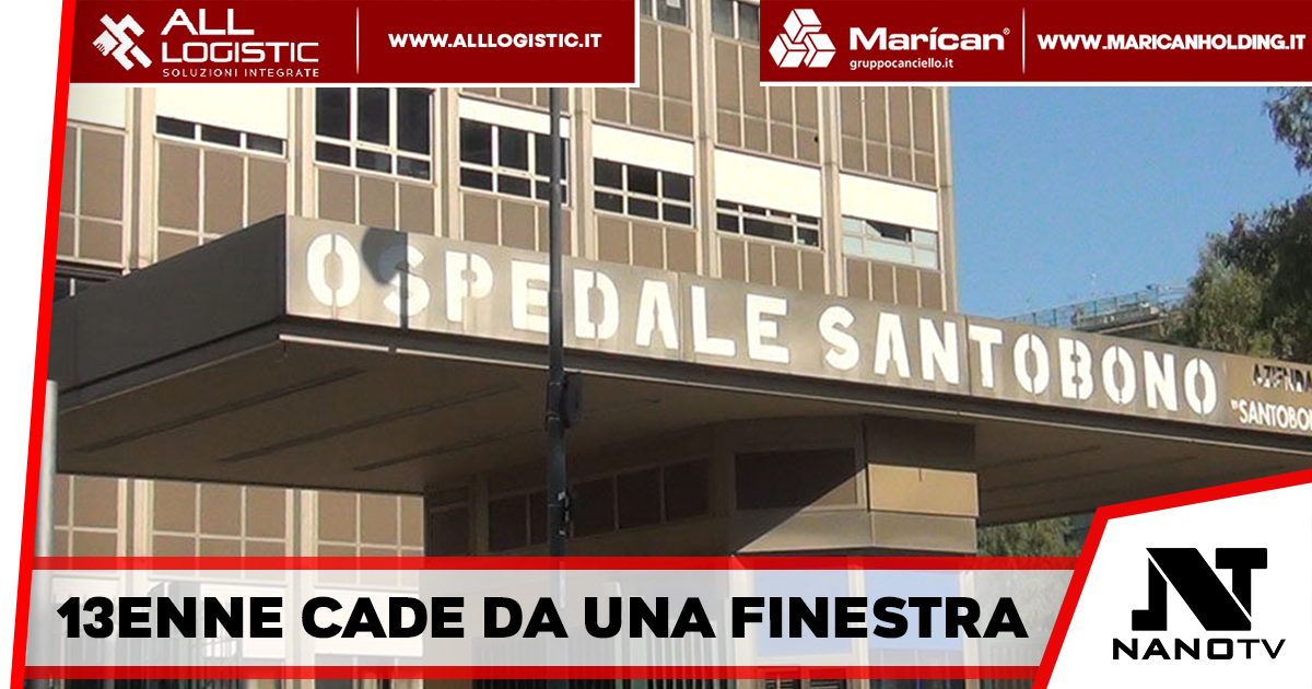 Avellino – Incidente domestico a Zungoli: Tredicenne cade da una finestra, ricoverata al Santobono di Napoli