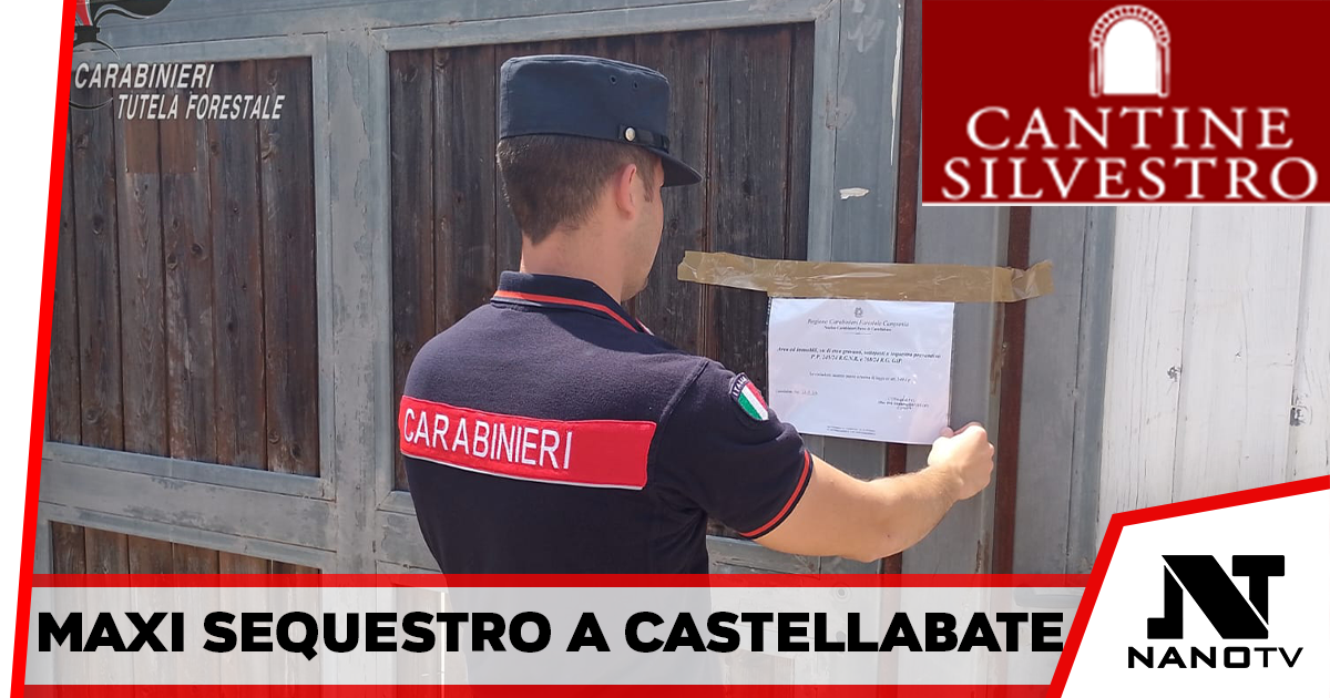 Lottizzazione abusiva, maxi sequestro a Castellabate