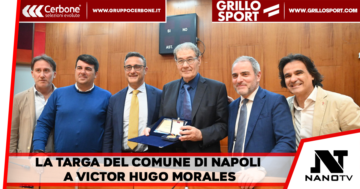Napoli – In Consiglio comunale la targa alla voce del gol del secolo, Victor Hugo Morales