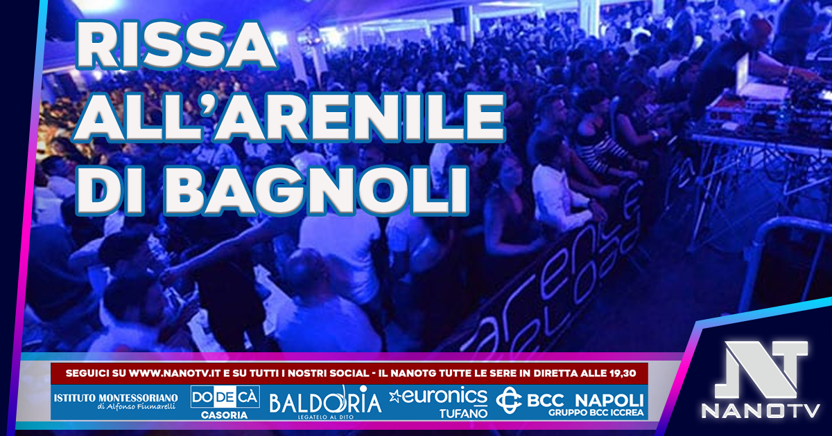Rissa all’Arenile di Bagnoli, due 15enni feriti con coltello. Panico tra i ragazzi alla serata danzante