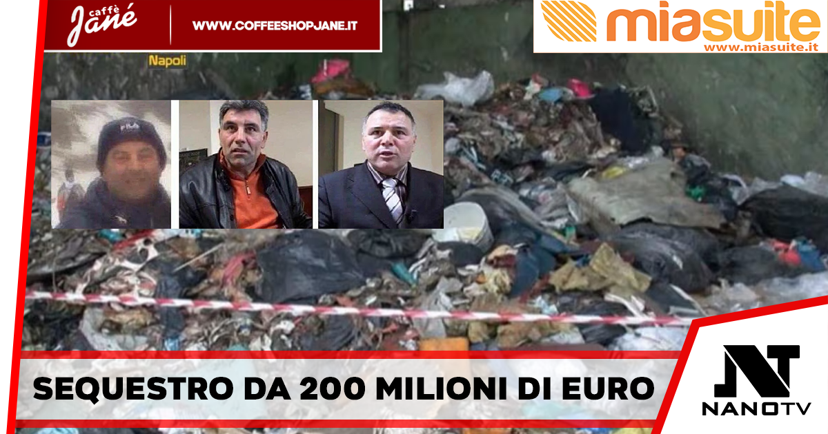 Acerra – Terra dei fuochi, sequestro da 200 milioni di euro per i fratelli Pellini