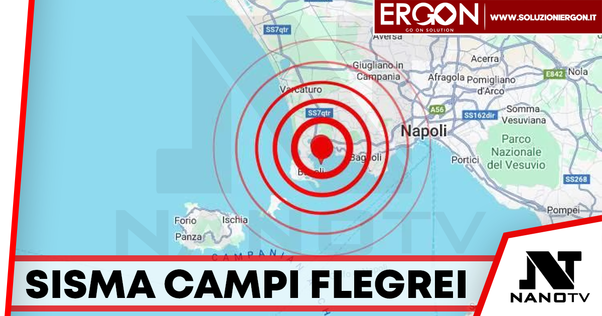 Sciame sismico ai Campi Flegrei: La scossa più forte degli ultimi 40 anni