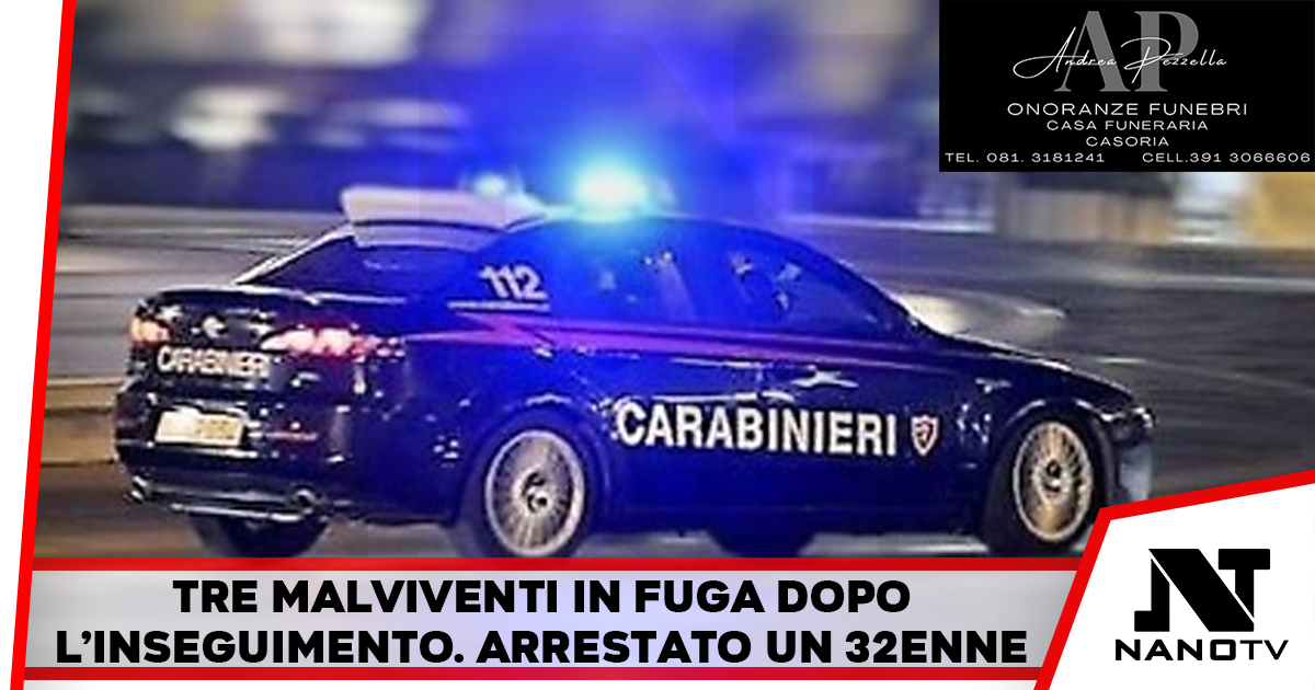 RUBANO JEEP A FRATTAMAGGIORE IN 4 INDIVIDUATI DAI CARABINIERI AD ARZANO