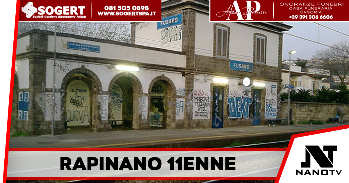 Bacoli – Rapinano e spingono sui binari un 11enne alla Stazione Fusaro della Cumana, inseguiti e arrestati