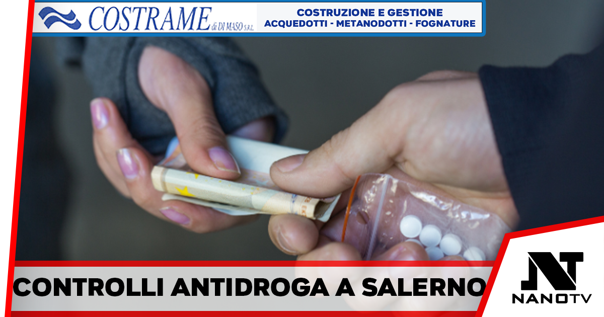 Salerno, controlli antidroga tra giovanissimi. Minore collocato in comunità
