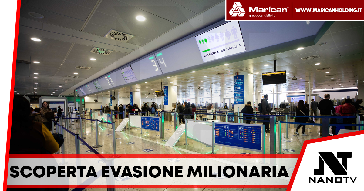Scoperto un milione di euro non dichiarato all’aeroporto di Capodichino