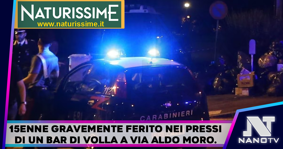 VOLLA-PONTICELLI Carabinieri arrestano per tentato omicidio un 16enne. La vittima ha 15 anni