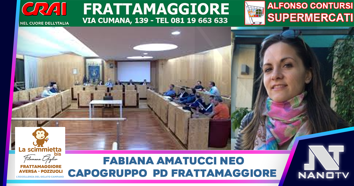 Fabiana Amatucci nuovo capogruppo PD in consiglio comunale a Frattamaggiore