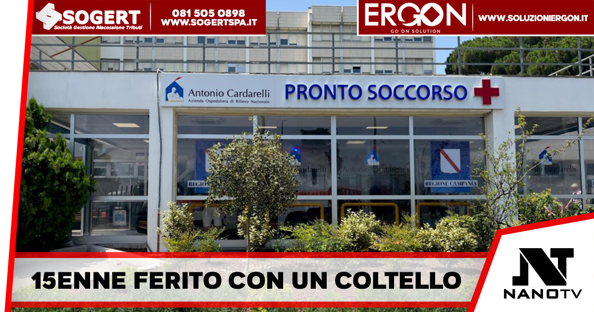 Napoli – Aggressione a Piscinola Marianella: 15enne ferito con un coltello in circostanze misteriose